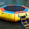 10 Foot Island Hopper Bounce N Splash Water Trampoline