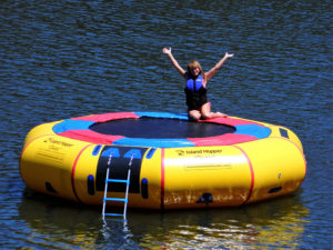 15 Foot Island Hopper Classic Water Trampoline