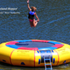 15' Island Hopper classic water trampoline