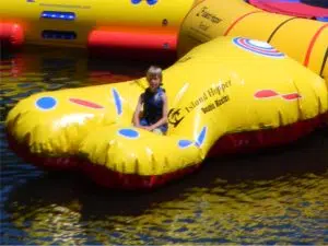 Island Hopper Double Blaster Water Trampoline Attachment