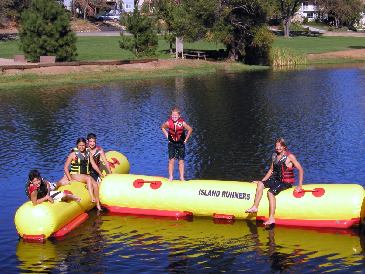 Island Hopper Island Runner Inflatable Water T