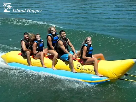 Island Hopper 5 Person Inflatable Banana Boat