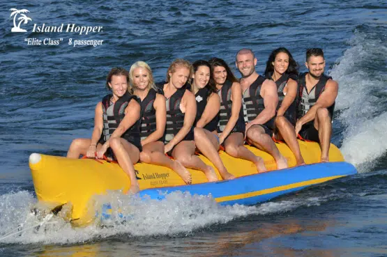 Island Hopper 8 Person Inflatable Banana Boat