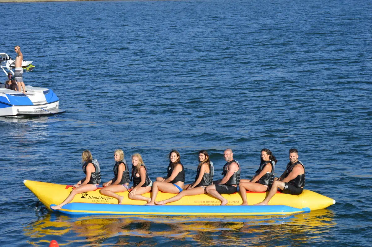 Island Hopper 8 Person Inflatable Banana Boat