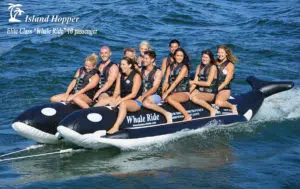 Island Hopper 10 Person Whale Rider Inflatable Banana Boat