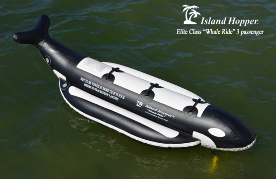Island Hopper Whale Rider Inflatable Banana Boat