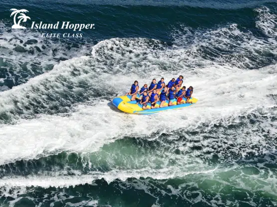 Island Hopper 12 Person Inflatable Banana Taxi