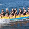 Island Hopper 8 Person Inflatable Banana Boat