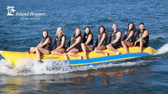 Island Hopper 8 Person Inflatable Banana Boat