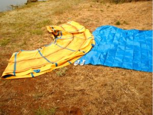 Water Trampoline Disassembly