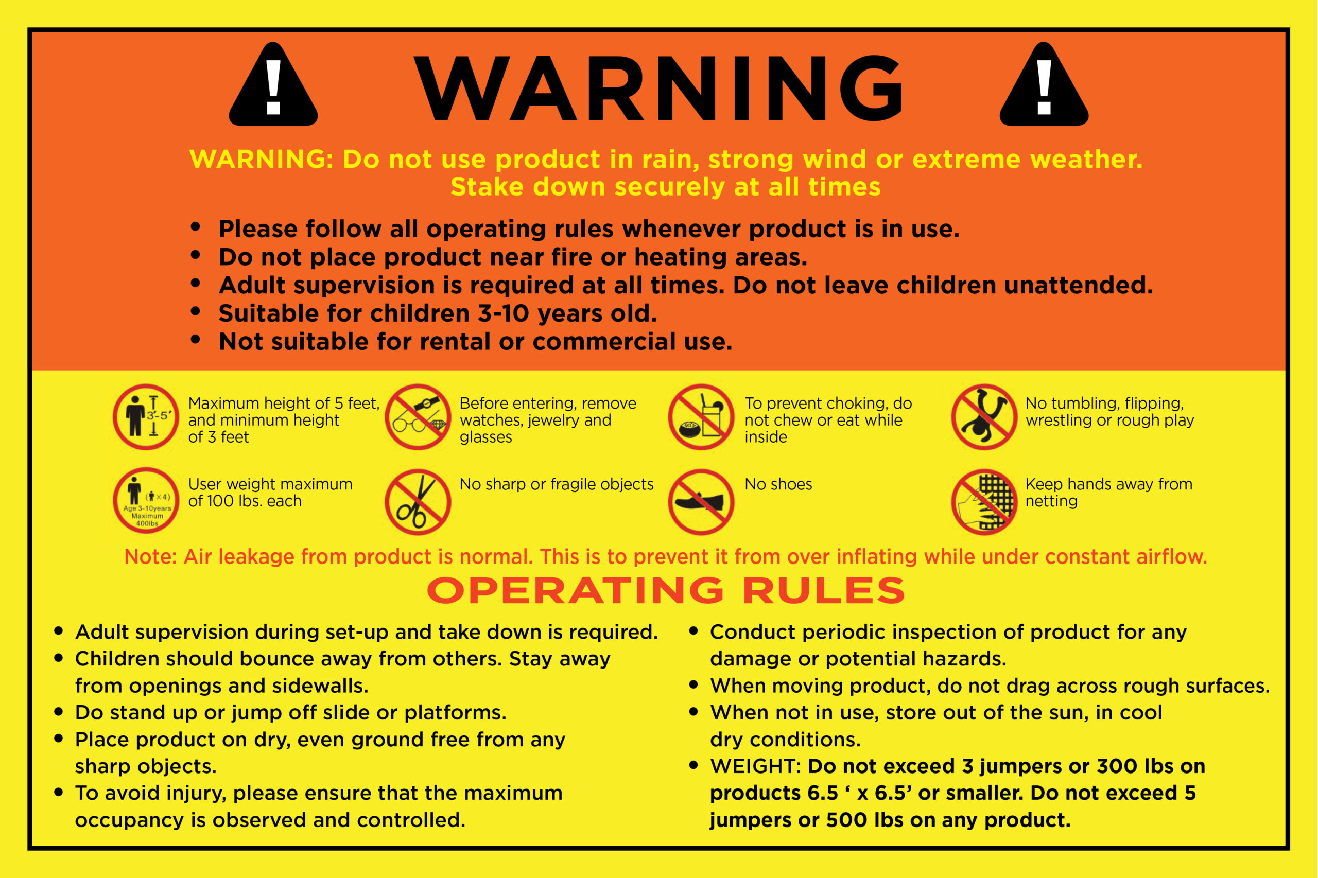 Safety Info & User Manual - Island Hopper